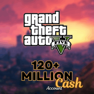 Modded GTA V account for PS4 & PS5 with 120M pure cash for Sale