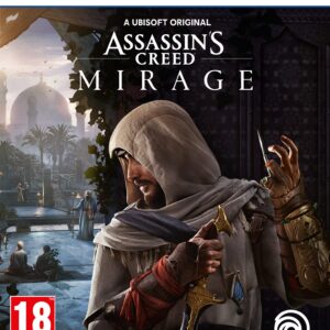 Assassin's Creed Mirage PS5 Game Cover – Classic Assassin Gameplay
