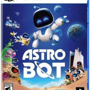 Astro Bot PS5 cover featuring the main character in action