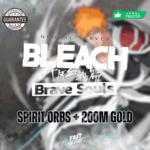 Buy Global Bleach Brave Souls Account with Spirit Orbs + 200M Gold