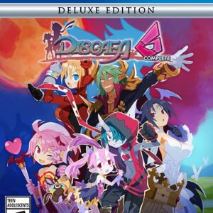 Disgaea 6 Complete Limited Edition PS5 for Sale Cover Art with Zed & His Allies in Battle Stance