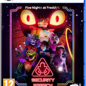 Five Nights at Freddy’s Security Breach PS5 Cover – Horror Survival Game