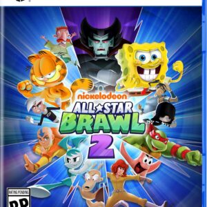 Nickelodeon All-Star Brawl 2 for Sale Cover Art Featuring SpongeBob, Aang, and TMNT