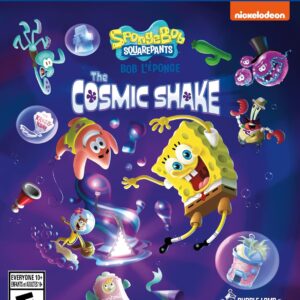 SpongeBob Cosmic Shake PS5 for Sale Cover Art Colorful 3D platformer adventure on PS5