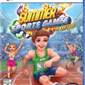 Summer Sports Games Cover Art Featuring 12 exciting sports disciplines in 4K graphics